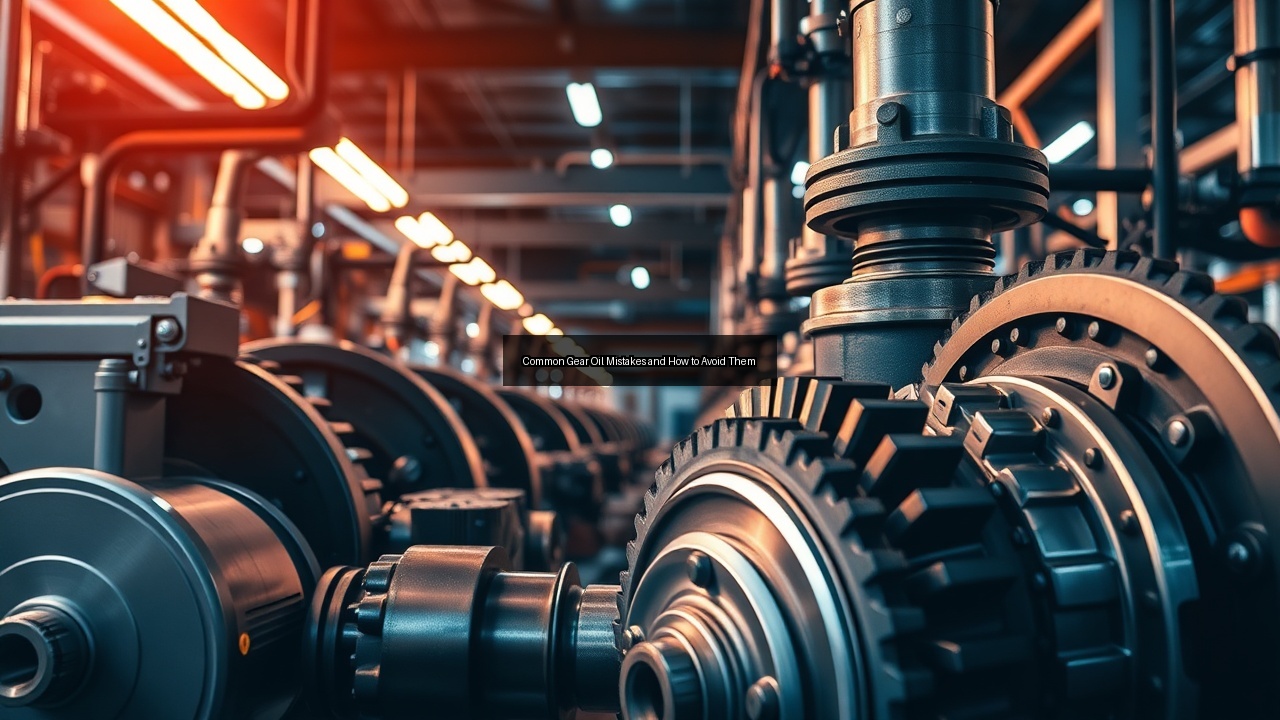 manufacturing gear lubricant automotive oils gear lube